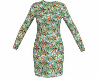 Zwischenmass Schnittmuster SCHWANGERSCHAFTS-KLEID