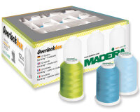 Overlockbox 3+1 APPLE & BLUE, Madeira