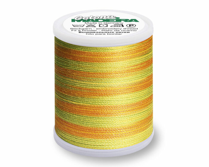 Quilt- und Stickgarn COTONA 30 MULTICOLOR, Madeira 509
