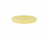 Kunststoffknopf PASTELL mit leichtem Glanz, Union Knopf pastellgelb 11 mm
