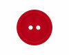 Kunststoffknopf PASTELL mit leichtem Glanz, Union Knopf rot 11 mm