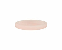 Kunststoffknopf PASTELL mit leichtem Glanz, Union Knopf rosa 11 mm