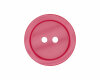 Kunststoffknopf PASTELL mit leichtem Glanz, Union Knopf pink 11 mm