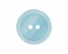 Kunststoffknopf PASTELL mit leichtem Glanz, Union Knopf hellblau 11 mm