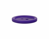 Kunststoffknopf PASTELL mit leichtem Glanz, Union Knopf lila 20 mm