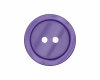 Kunststoffknopf PASTELL mit leichtem Glanz, Union Knopf lila 20 mm