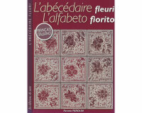 Stickbuch: Labécédaire fleuri - Lalfabeto fiorito