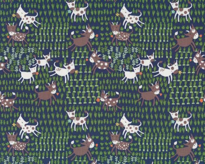 Patchworkstoff FIFTY SHADES OF HAY, Kuhweide, Dear Stella