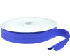 Baumwolljersey-Schrägband ELASTIC, einfarbig, 20 mm royalblau