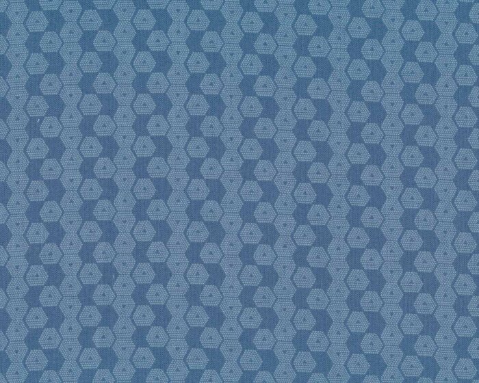 Patchworkstoff BASELINE, Mosaik, taubenblau