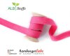 Hoodie-Kordel CORD ME UNI, flach, Albstoffe 20 mm pink