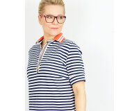 Polokragen zum Annähen POLO ME UNI, blau, Albstoffe