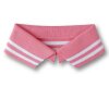 Polokragen zum Annähen POLO ME COLLEGE, rosa, Albstoffe S, 38 cm