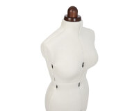 Schneiderpuppe LADY VALET, größenverstellbar, schwarz oder natur M natur