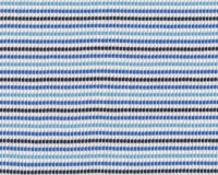 Jacquard-Strick WEEKENDER FUNNY KNIT, Streifen, weiß-blau, Albstoffe