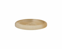 Kunststoffknopf in Steinnussoptik, matt, Union Knopf creme 20 mm