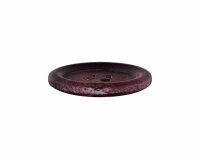 Kunststoffknopf in Steinnussoptik, matt, Union Knopf aubergine 20 mm