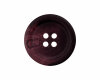 Kunststoffknopf in Steinnussoptik, matt, Union Knopf aubergine 20 mm
