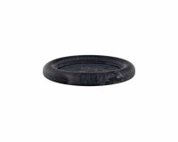 Kunststoffknopf in Steinnussoptik, matt, Union Knopf anthrazit 22 mm