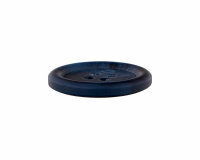 Kunststoffknopf in Steinnussoptik, matt, Union Knopf dunkelblau 25 mm