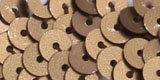 Elastisches Paillettenband GLAMOUR, 2 cm breit braun...
