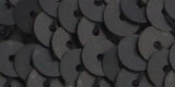 Elastisches Paillettenband GLAMOUR, 2 cm breit schwarz matt