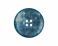 Kunststoffknopf INTERGALAKTISCH, blau, Union Knopf 15 mm