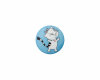 Kinderknopf KATZE MIAU, Union Knopf blau