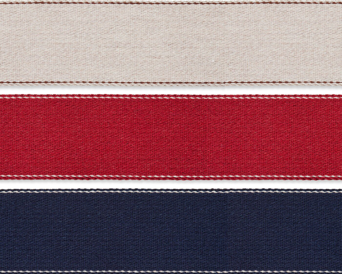 Gurtband ECO aus recycelter Baumwolle dunkelgrau