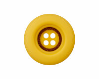 Kunststoffknopf SCHWIMMRING, Union Knopf 15 mm gelb