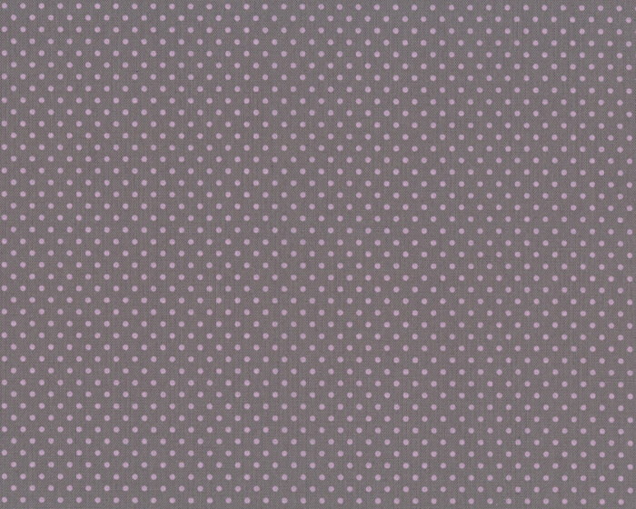 Bio-Popeline PÜNKTCHEN, grau-hellrosa, C. Pauli