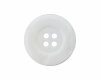 Echter Perlmuttknopf, matt schimmernd, Union Knopf weiß 9 mm