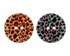 Kunststoffknopf LEOPARD, Union Knopf