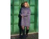 Jacquard-Strick MATS, Tupfen, schwarz