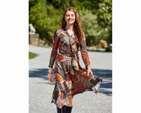 Viskosestoff MYKONOS, Reitsport-Mosaik, burda style