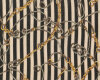 Viskosestrickstoff WALDOR, Ketten auf Streifen, burda style