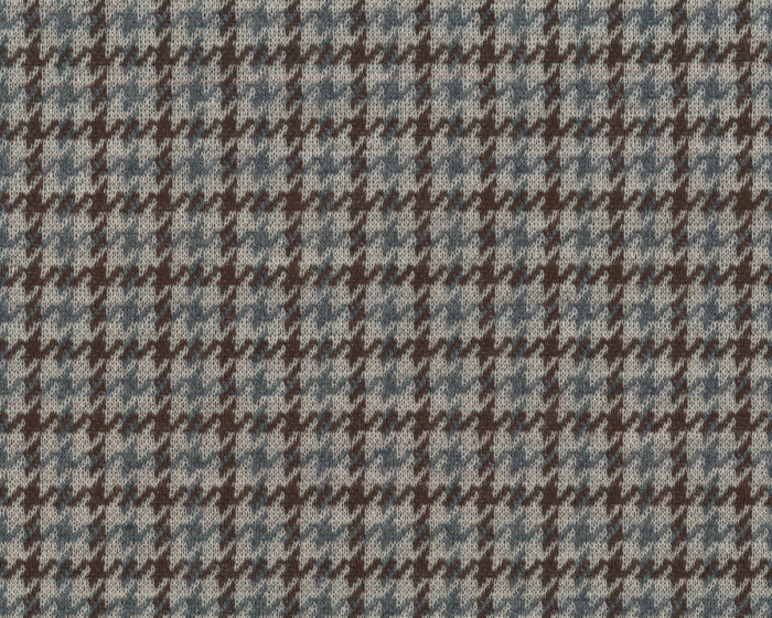 Jacquard-Wolljersey EDMUND, Hahnentritt-Karo, burda style