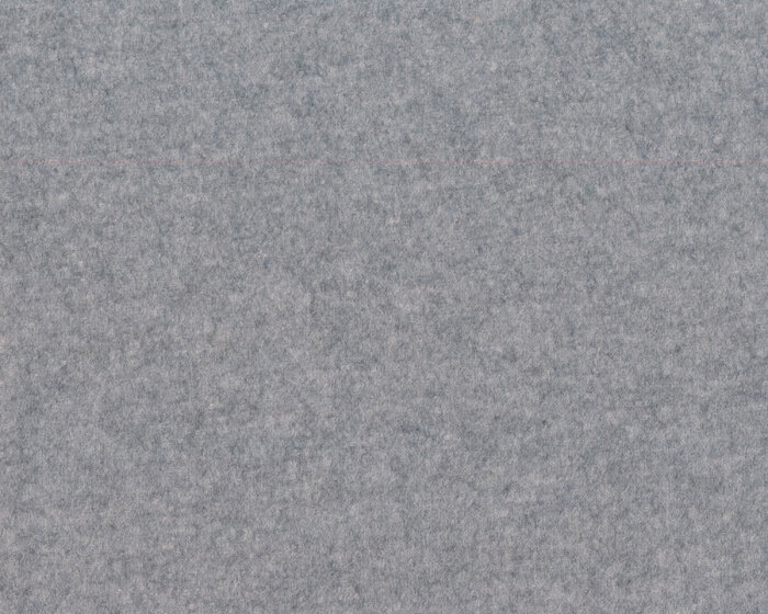 Italienischer Walkstoff aus Schurwolle SEGRETO, hellgrau