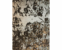 Italienischer Pailletten-Samt MERCURY, schwarz