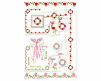 Stickvorlage: Geburtstag, Lindners Kreuzstiche