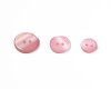 Kunststoffknop SCHIMMERND, kräftiges rosa, Union Knopf 15 mm