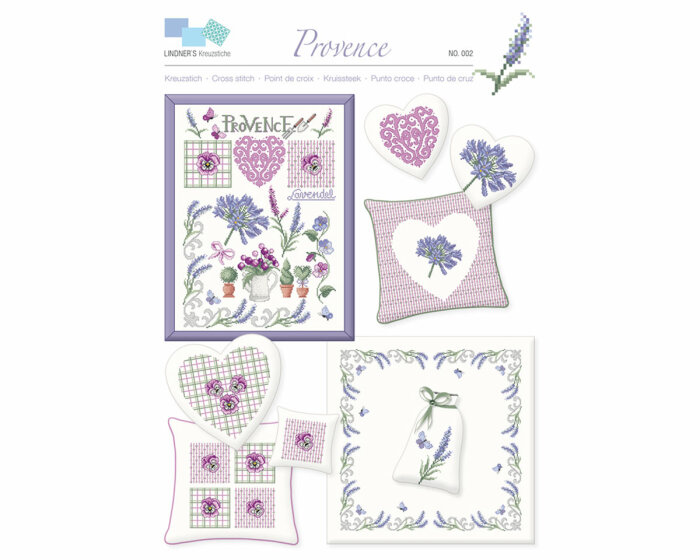 Stickvorlage: Provence, Lindners Kreuzstiche