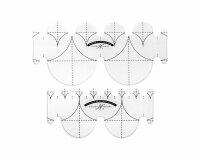 Set Quiltlineale EVERY CLAMSHELL für Ruler Work,...