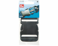 Steckschnalle STARK, schwarz,16, 25, 30, 40 und 50 mm, Prym 25 mm