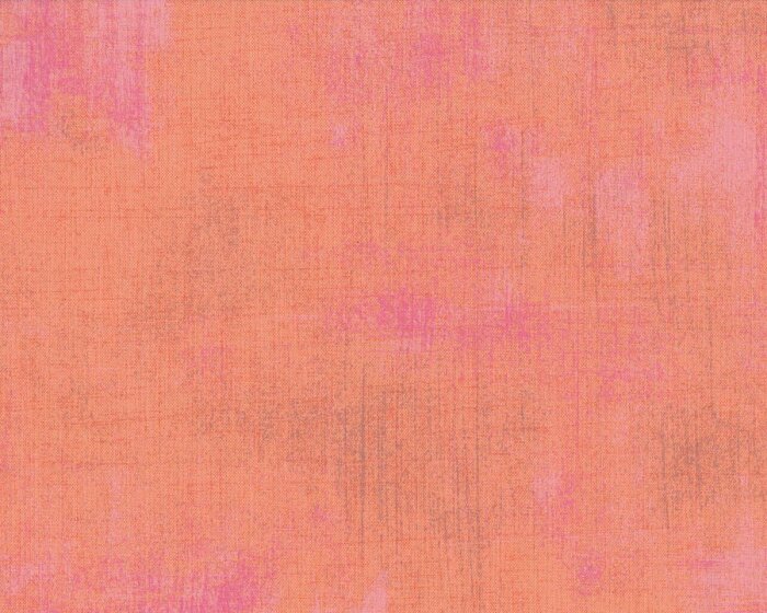 Patchworkstoff GRUNGE, uni streifig-meliert, lachs, Moda Fabrics