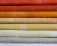 Patchworkstoff GRUNGE, uni streifig-meliert, beigebraun, Moda Fabrics