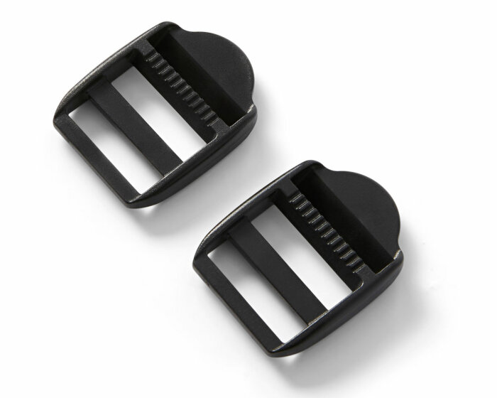 Klemm-Leiterschnalle, schwarz, 25, 30, 40 und 50 mm, Prym 30 mm