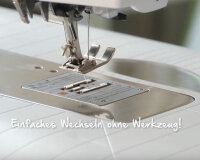 BERNINA Geradstich-Stichplatte BERNINA-Greifer