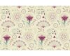 Metallic-Patchworkstoff MELBA, Ornamente, creme, Leesa Chandler