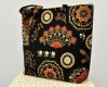 Metallic-Patchworkstoff MELBA, Ornamente, creme, Leesa Chandler
